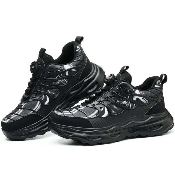 Breathable Steel Toe Safety Shoes Dial Lacing System & Flexible Sole 270