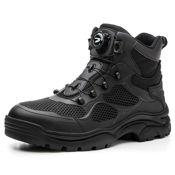 9KSafety Closure System Laceless Steel Toe Shoes Boots GS9195