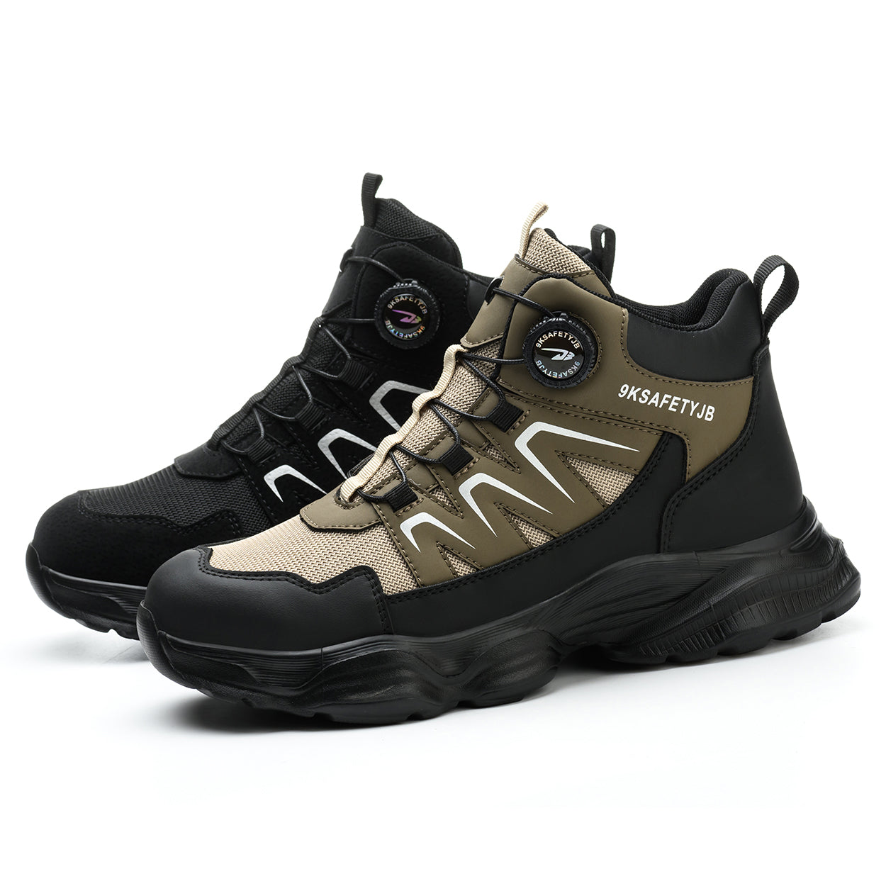 HighTop 799 Steel Toe Non-Slip Work Boots – 9K Safety