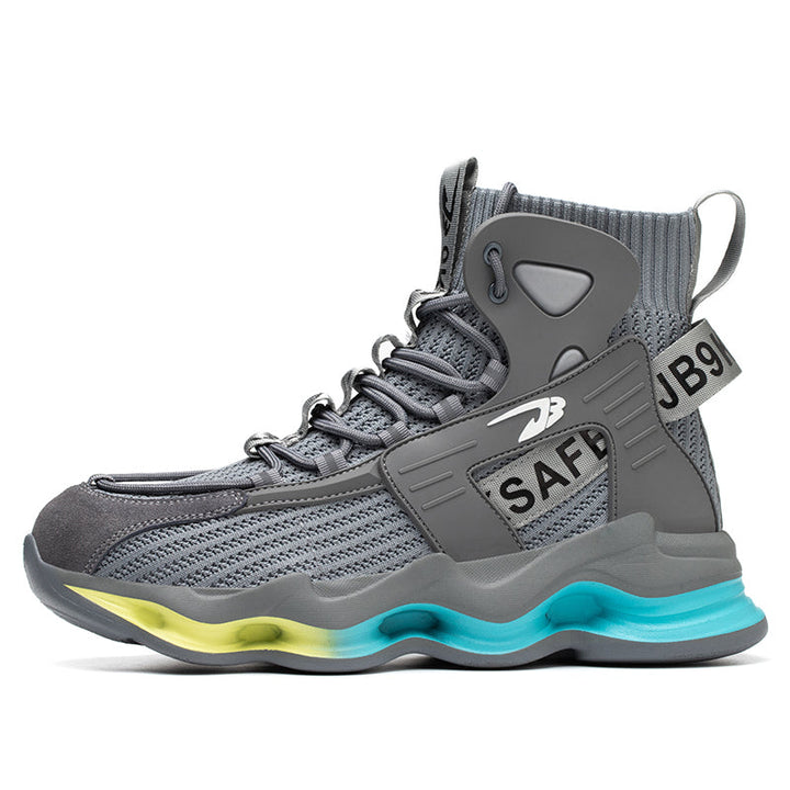 7911 Steel Toe Shoes Gray