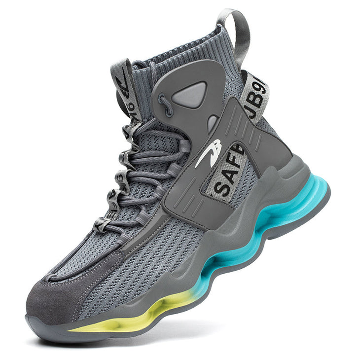 7911 Steel Toe Shoes Gray