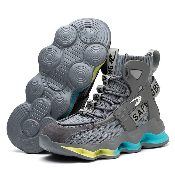 7911 Steel Toe Shoes Gray