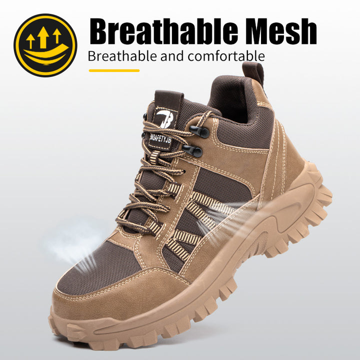 9KSafety 665 Shoes Brown