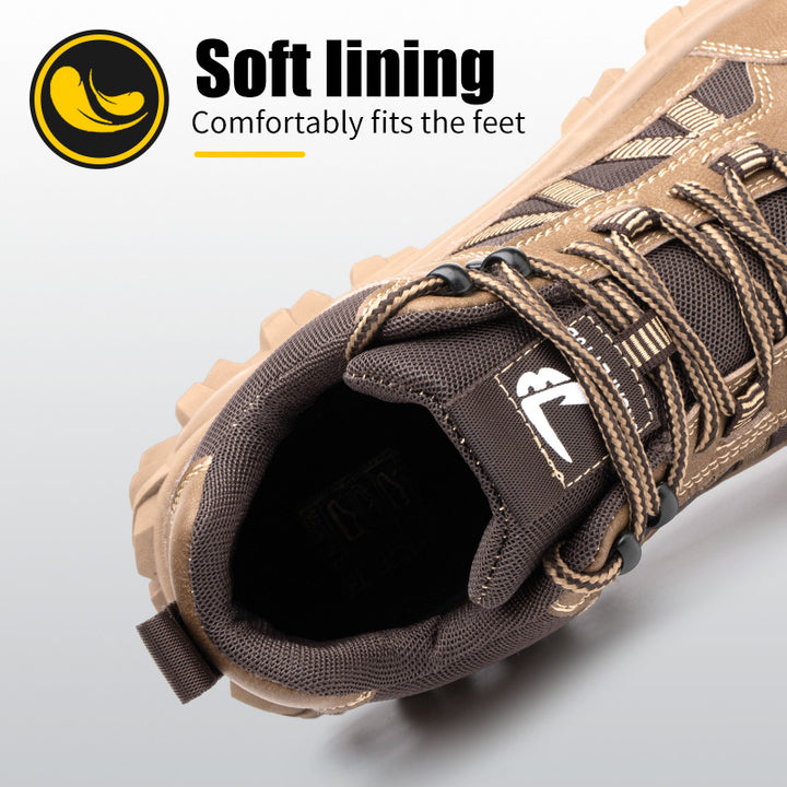9KSafety 665 Shoes Brown