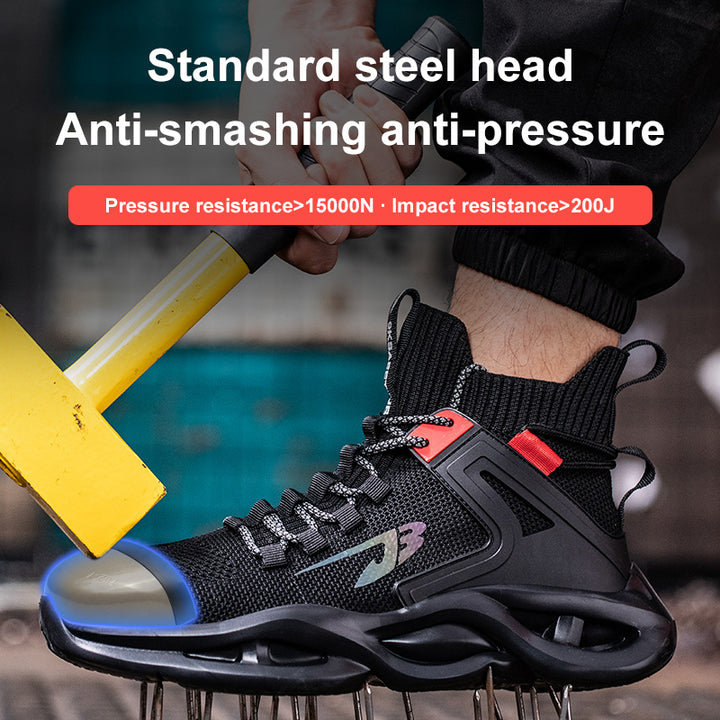 9KSafety 675 Shoes Black