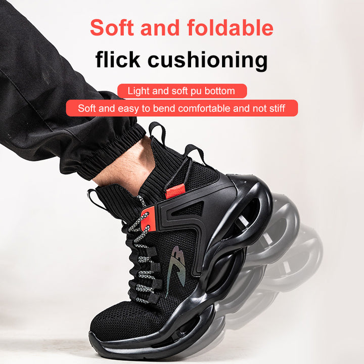 9KSafety 675 Shoes Black