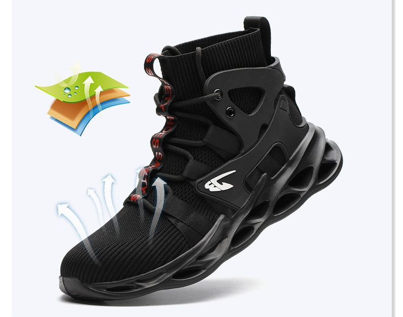 HighTop 799 Steel Toe Non-Slip Work Boots – 9K Safety