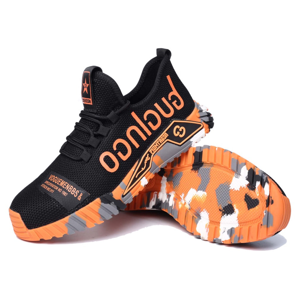 GS8876 Soft Rubber Sole Steel Toe Shoes – 9K Safety